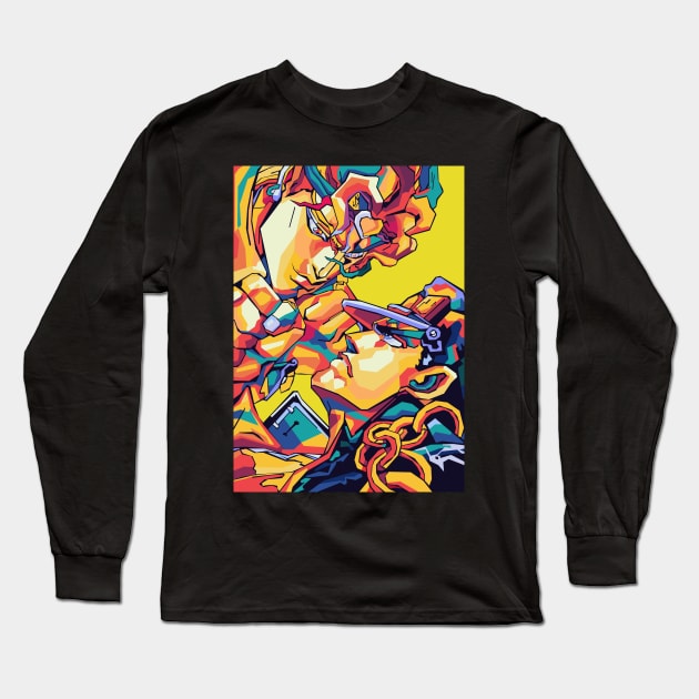 jojo wpap pop art Long Sleeve T-Shirt by Kuli art